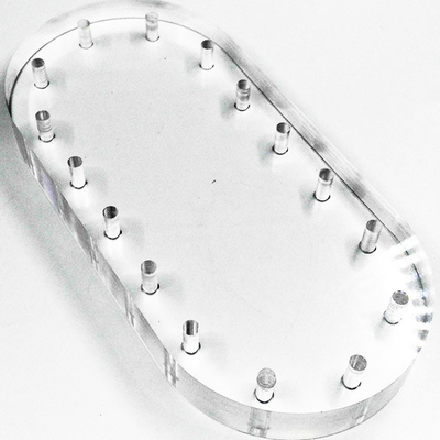 ISO9001 0.01mm CNC PMMA, UV ακρυλικά μέρη συνήθειας εκτύπωσης